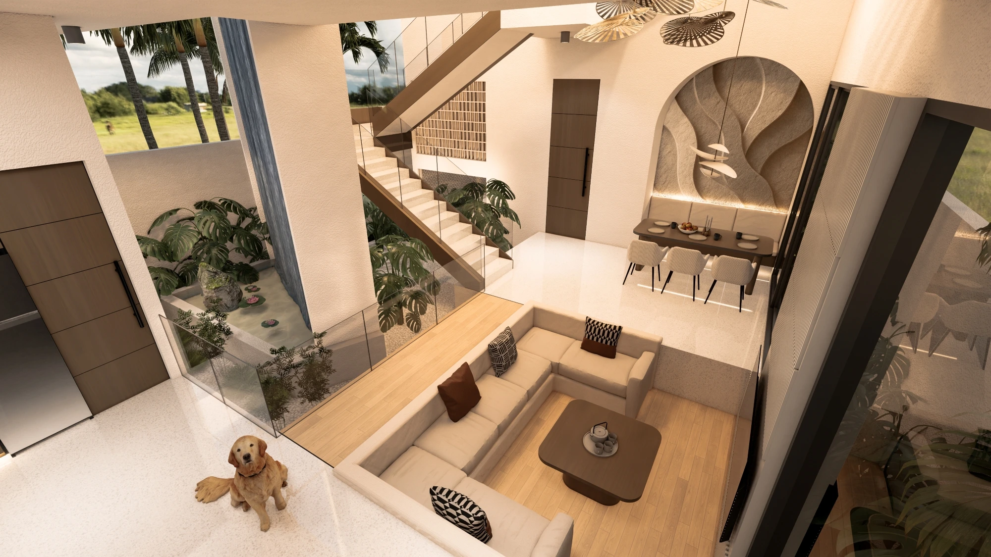 Senara Villa - Rooftop Lounge